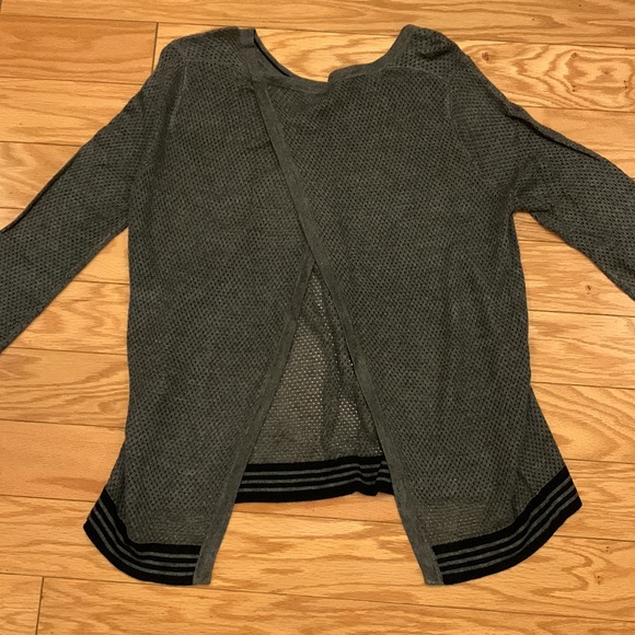 NWT Rag & Bone Grey Pullover Sweater - Nikki Split Back - Picture 6 of 6
